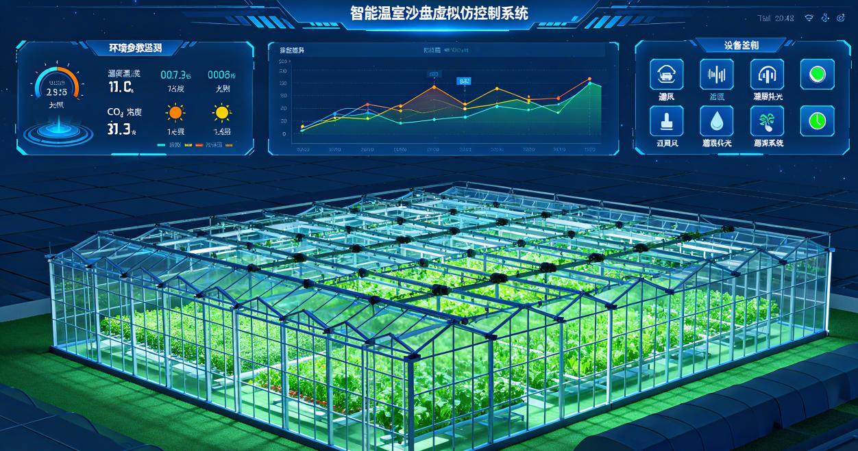 智能温室数智沙盘演练系统